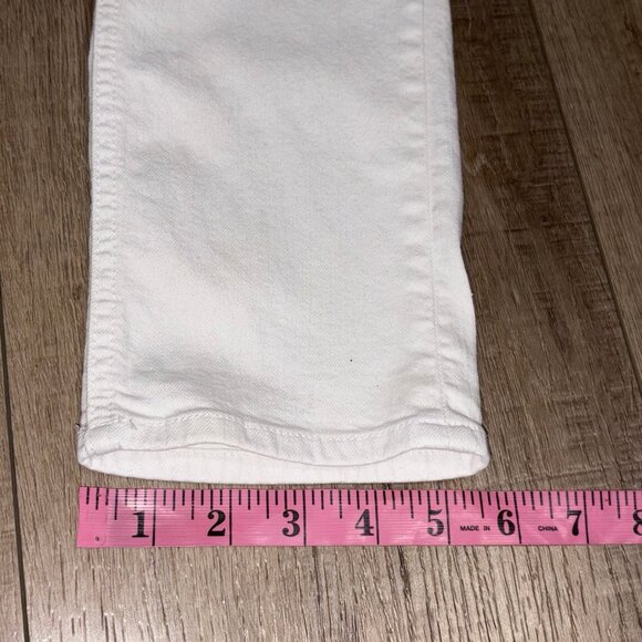 Rag & Bone The Dre Slim Boyfriend Jeans Size 25 White - Picture 13 of 14